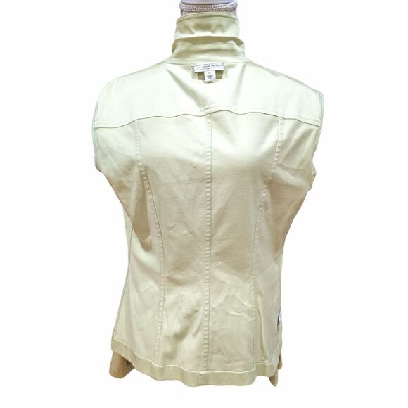 St. John Sport Women's Lime Green Button Up Jacket Size M - Picture 9 of 12